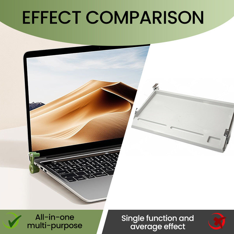 Supporto Regolabile a Forma di Lumaca – Stand Compatto per Laptop o Monitor