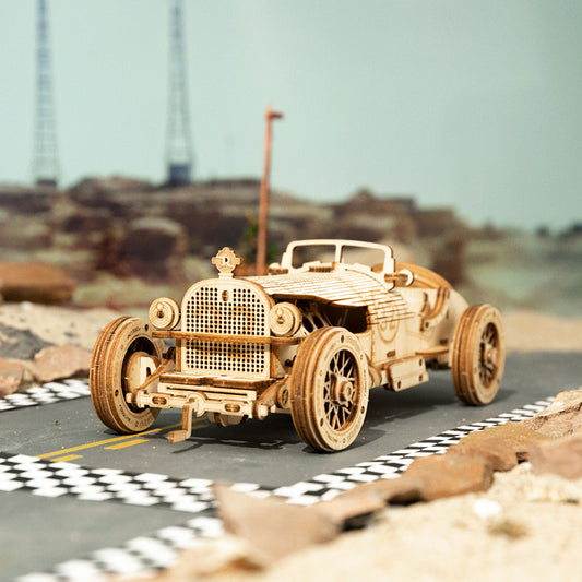 ✨ Regali premium | Locomotiva a Vapore Prime – Puzzle 3D in Legno Fai-da-te