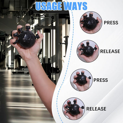 Rafforzatore Mani Regolabile – Grip Trainer per Dita, Fitness e Riabilitazione
